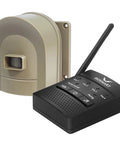 Half Mile Wireless Driveway Alarm System With Outdoor Motion Sensor, Weatherproof Receiver, Battery Powered Base