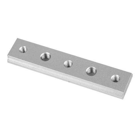 T Slot Miter Track Jig 100mm Aluminum Rail Kit Two Pack With M6 Small Holes And M8 Large Holes For 30 And 45 Degree Woodworking T Track Sliders