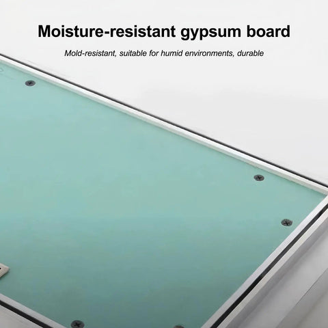 Kick Ass Heavy Duty Aluminum Alloy Wall Access Panel Attic Hatch Door Slick Gypsum Core with moisture-resistant surface