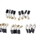 Hella Compatible Carbon Replacement Brushes For Electric Grinders And Rotary Power Tools Offering Precise 12X9X6MM Fitment To Keep Your Motor Running Smooth And Extend Heavy Duty Lifespan Today. Set of 4 brushes with springs, black carbon, 12x9x6mm.