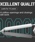 Heavy Duty Storm Door Closer With Hold Open Feature For Medium To Heavy Doors, White Finish, Excellent Quality Highlight
