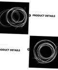 Eyeglass Repair Thread for Half Rim Glasses Easy Fix String for quick repairs displayed in two coiled sets with product details