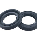 Rotary Oil Seal 1-1/6 Inch ID X 1-11/16 Inch OD 399781S For Briggs And Stratton PTO Engines Replaces 8825 399781 Fits 97700 99700 12A800 12D800 121700 Through 129800 104700 Series Two Pack, black rubber seals