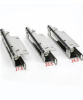 Stainless Steel Detachable Cabinet Door Hinge With Carbon Steel Spring, Industrial Hidden Folding Hinge For Heavy Duty Cabinets, CL2681steel Compatible, sizes 17.5, 20.5, 24.5 cm