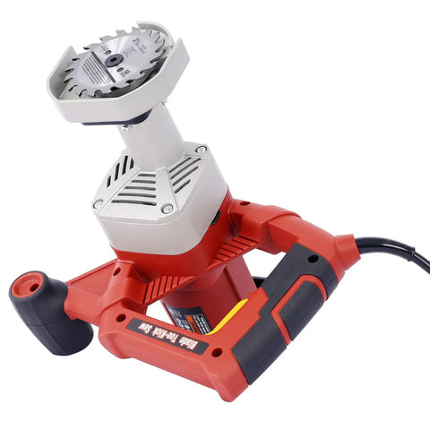 Heavy Duty Corded Toe Kick Circular Saw Delivers Knockout Flush Cuts And Quick Dial In Precision Depth Adjustments For Slick Cabinet Install And Floor Trim Work.