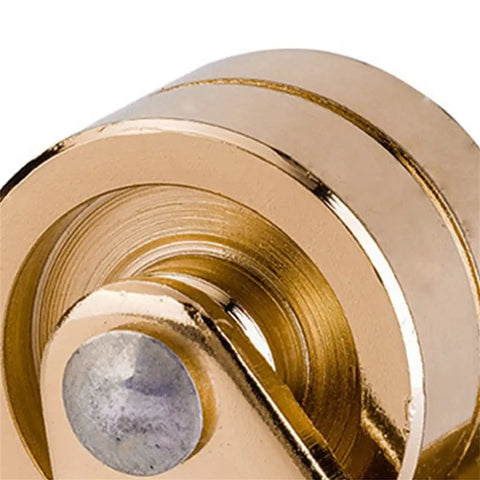 Close-up of Premium Top Shelf Universal Piano Casters Featuring Silky Smooth Silent Rolling Wheels with steel base.