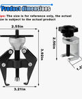 Dimensions of Adjustable Wiper Arm Removal Tool Kit And Battery Terminal Puller Set for Bolt Type Windshield Arms