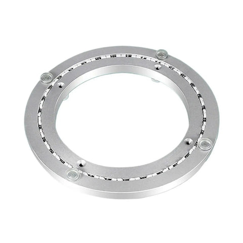Rock Solid Round Lazy Susan Turntable Swivel Plate Rolling Slick On Rust Proof Aluminium Alloy Bearings, 50 inch diameter.