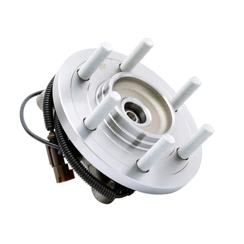 Front Wheel Bearing Hub Assembly Fits 2015 To 2017 Ford F150 4WD Only With 6 Lug And ABS Front Position Left Or Right Side