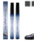 Magic Car Scratch Removal Pen Set For Quick Touch Up And Flawless Finish, Car Scratch Remover That Blends Right In, 2 blue pens and box