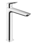Logis Fine Single Hole Bathroom Faucet Chrome High Arc Spout For Vanity Sink 1.2 GPM Water Saving Easy Clean Finish