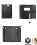 Dead Simple Swap Hella Durable Touch Pad LCD Housing Assembly For Manitowoc Ice Machine Control Panel Replacement No Display Needed, shown from three angles.