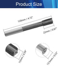 15mm H7 Tungsten Carbide Reamer With Straight Flutes And Round Shank Lathe Milling Cutting Tool dimensions and details