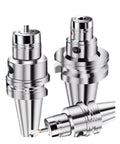 Heavy Duty CNC Hydraulic Collet And Cylinder Clamp With BT50 Taper Locking for Milling Grinders in stainless steel.