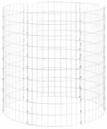 Rugged Galvanized Steel Cylindrical Compost Tumbler For Yard Waste And Kitchen Scraps 39.4 Inch Heavy Duty Outdoor Bin With Enhanced Aeration