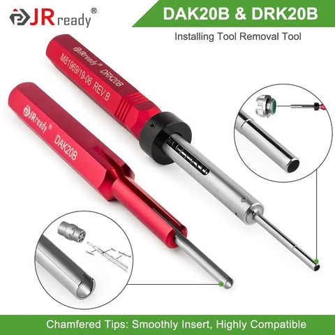 Pro Grade Aviation Crimp Tool Kit For Aircraft Wiring With 4 Indent 8 Impression Crimper AS2G And M22520-2-01 Compatibility DAK20B DRK20B