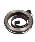 Heavy Duty Drill Press Return Spring With Slick Quill Feed Return Action Hook End Design Easy Install Coil Assembly shown from top view.