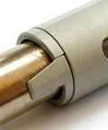 Straight Extension Rod Probe For Surface Roughness Tester Used With KR220 Gauges Replacement Accessory Durable White Rod Easy Attach Precision Measurement For Smooth Finishes And Accurate Readouts, close-up