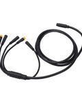 Electric Wiring Kit 1 To 5 Wires Lithium Battery Cable Connectors With Controller Lamp Brake Display And Throttle For Electric Bike