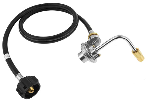 Propane Adapter Hose And Regulator Conversion Kit 1Lb To 20Lb For Griddles And Portable Stoves Fits Blackstone 17In And 22In