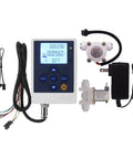 Water Flow Control System With LCD Display, G1/4 Flow Sensor, 12V Solenoid Valve, 0.02 to 0.8 MPa, compatible with Android and Raspberry Pi