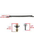 Beef Up Your John Deere LA Series Steering With This Drag Link Kit La135 La140 La145 La150 La165 La175 Includes Left And Right Drag Links Gear Plate Pinion Gear And Two Bushings. 6 mm