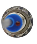 Five Pack LJ12A3-4-Z/AY Inductive Proximity Sensor Switch Must-Have 4mm Detection Range, 3-Wire Brown Blue Black, DC 6-36V, PNP NC Output, Metal Cylinder Shell, Heavy-Duty Plug-and-Play Sensor for Automation and Machinery, front view