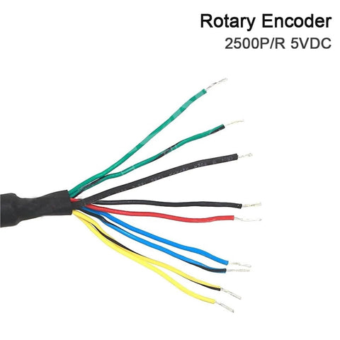High Precision Pro Grade 2500P R 5V DC Servo Motor Encoder wires for EI35E9 2500 Series CNC AC Servo Motors and Driver Kits
