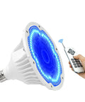 120V Multi Color LED Pool Light Bulb With Remote For Inground Pools Replacement Bulb For Popular Pool Fixtures Waterproof RGB Lamp