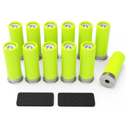 12 Gauge Snap Cap Dummy Rounds For Safe Gun Training Dry Fire Practice And Malfunction Drills With Closed Weight And Precise Size Pack Of 12
