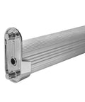 Built To Last Oval Closet Rod End Supports Set With Rear Facing 6.5mm Pins For 15x30mm Rods Zinc Alloy Nickel Finish Heavy Duty Wardrobe Brackets For Home And Store Shelving No Deformation Rust Resistant Easy Assembly; nickel oval bracket on 15x30mm rod