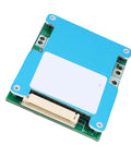 Rugged 13s Lithium Battery Protection Board With Smart Temperature Control And Real Time Cell Voltage Monitoring 50a Bms Pack Balancer, blue design.