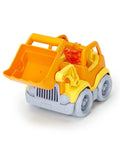 Eco Friendly Scooper Construction Truck Toy Made From Recycled Plastic, Kid Safe For Indoor And Outdoor Play, Bright Yellow