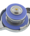 16 PSI Coolant Reservoir Radiator Cap Direct Fit Replacement Seal For Honda Hyundai Kia Nissan Engine Cooling, blue and metal design.