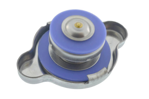 16 PSI Coolant Reservoir Radiator Cap Direct Fit Replacement Seal For Honda Hyundai Kia Nissan Engine Cooling, blue and metal design.