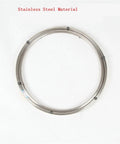 Stainless Steel Lazy Susan Turntable With 360 Degree Swivel Bearing For Kitchen And Dining Table 120 Cm Diameter