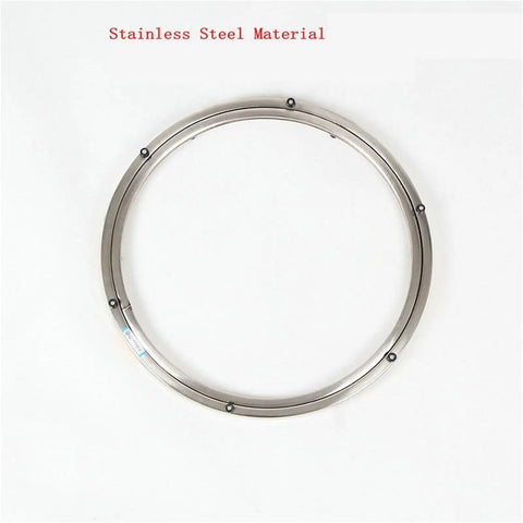 Stainless Steel Lazy Susan Turntable With 360 Degree Swivel Bearing For Kitchen And Dining Table 120 Cm Diameter