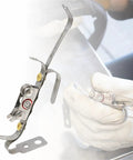 Handheld Welding Wire Feed Tool For Smooth TIG And Arc Work, compact filler rod guide, detailed view with gloves in use
