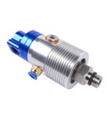 High Speed Coolant Rotary Joint Replacement For DEUBLIN Union Pop Off 1109-040-188 1109040188 Industrial Machinery Repair Part, silver aluminum body with blue end cap
