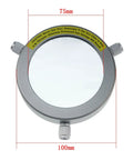 Deluxe 75mm Telescope Filter Cap for 70 to 92mm Tubes, Adjustable Pro Grade Metal Light Blocker That Shields Your Eyes, 99.9 Percent Light Reduction