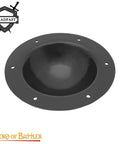 Beefy Hand Forged 12 Gauge Iron Shield Boss Umbo For Reenactment And DIY Shields, 20 Cm Domed Hammered Surface, Center Grip Mount