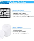 Replacement Filter Pack For Shark Rotator Pro Lift Away NV Series Vacuum with foam, felt, and HEPA filters displayed.