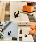 No Drama Hidden Toe Kick Clips For Kitchen Cabinets And Furniture Legs 50 Piece Heavy Duty plastic fasteners on wood