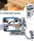 Premium Quality Heavy Duty 1 By 30 Inch Belt Sander Bench Grinder with Forward and Reverse Rotation for metal and wood finishing.