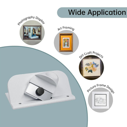 Slick Retractable Mat Cutter Featuring Drop Dead Easy Depth Knob And Hella Sharp 45 Degree Bevel Blade For Hassle Free Framing Custom Artwork And Picture Frame Mats Up To Eight Ply