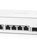 Instant On 1930 Eight Port Gigabit Smart Managed Switch with Layer 2 Plus Features, eight 1G ports, and two SFP slots