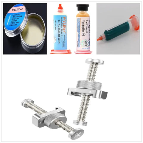 UV Light Curing Solder Mask Ink For BGA PCB Soldering Paste Flux Rosin Desoldering Wicks Microsoldering Repair Full Set