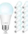A19 LED Bulbs 75W Equivalent Dimmable 1100 Lumens 5000K Daylight Killer Bright Instant On No Buzz Or Flicker Smooth Dim From 100
