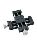 Dual Axis XY Linear Motion Stage With 40mm And 60mm Travel Manual Cross Sliding Table Stainless steel build with triangular lead screw