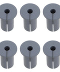 Lurrose 6 Pack Silicone Cable Management Grommet Kit 3/4 Inch Wall Pass Through With Easy Install And Compact Design To Tame Cords For Home Office Setup That Looks Super Clean And Pro. Grey silicone cable grommets, 6 pack, 3/4 inch